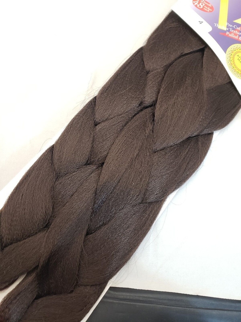 Pre-Stretched Braiding Hair Extensions – 48 Inch Long Unfolded – 6 Bundles Total – Xpression 100% Kanekalon Hair Extensions – TZ Braid Hair Ex