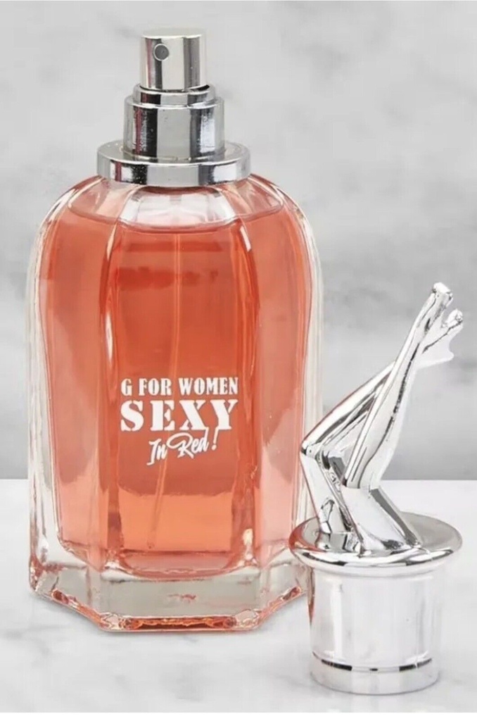 Women’s Perfume, G Sexy in Red Perfume 3.4 Fl Oz- Scents Amber and Floral