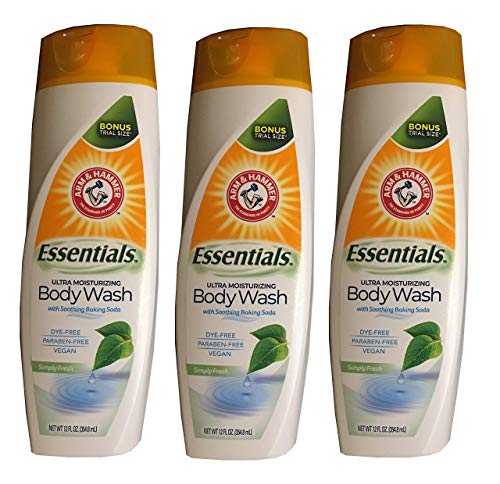 ARM AND HAMMER ESSENTIALS BODY WASH  SIMPLY FRESH 12OZ 