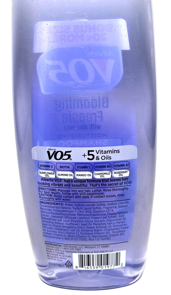 I0145939 15 Oz Moisturizing Blooming Freesia Shampoo