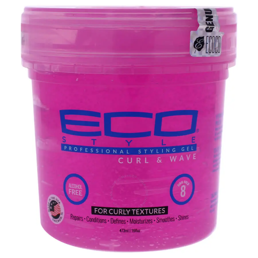 ECO STYLE STYLING GEL CURL & WAVE 16 OZ 