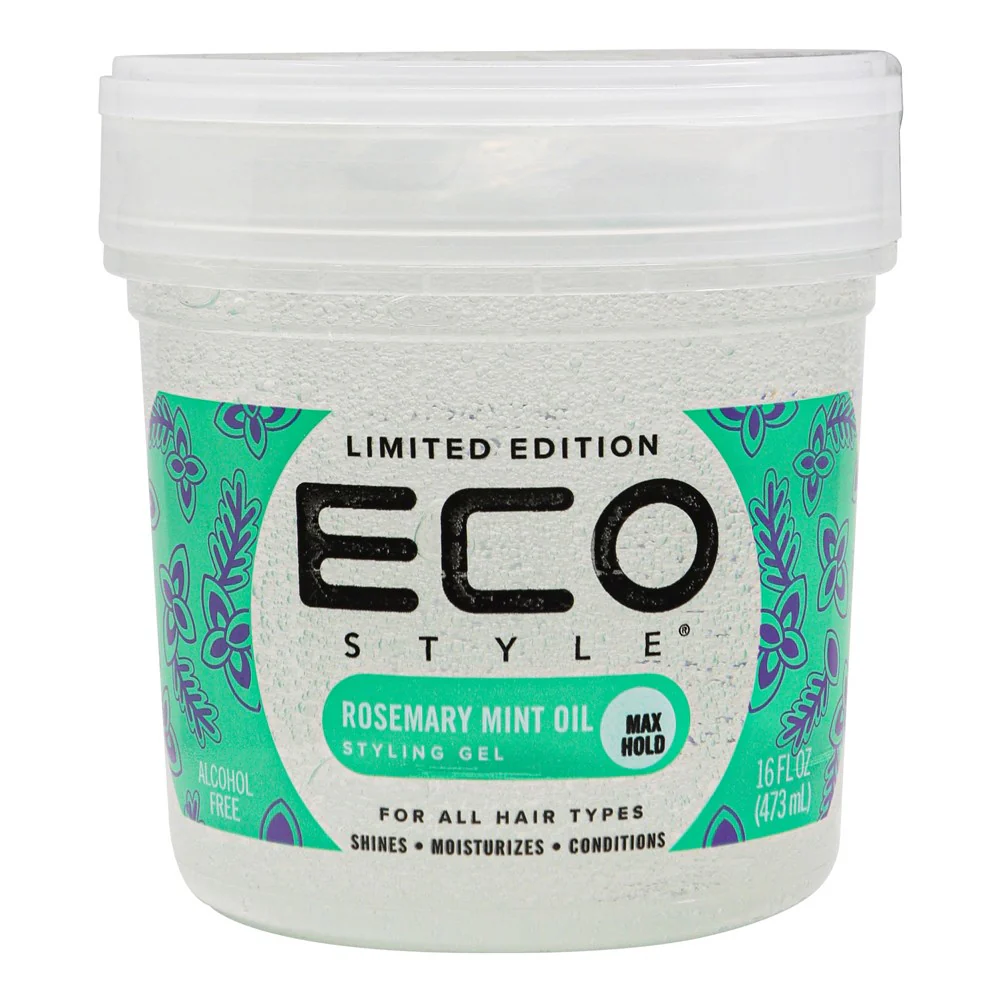 ECO STYLE STYLING GEL ROSEMARY MINT OIL 16 OZ 