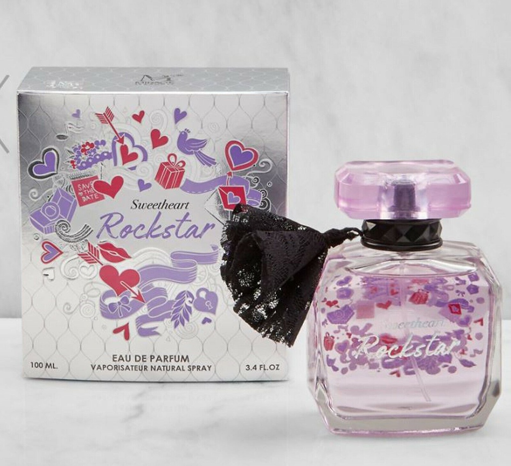 MIRAGE BRANDS WOMEN'S PERFUME SWEETHEART ROCKSTAR 3.4 FL.OZ 