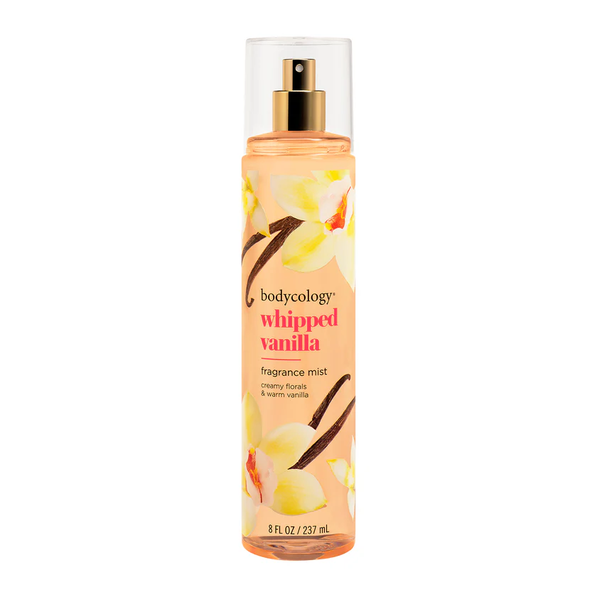 BODYCOLOGY FRAGRANCE MIST WHIPPED VANILLA 8 OZ