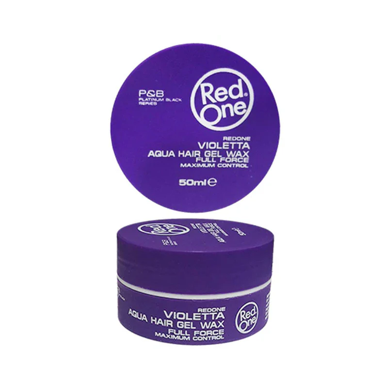 RED ONE AQUA HAIR GEL WAX VIOLETTA 50ML