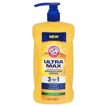 ARM AND HAMMER 3-IN-1 ULTRA MAX BODY WASH FRESH SCENT 32OZ