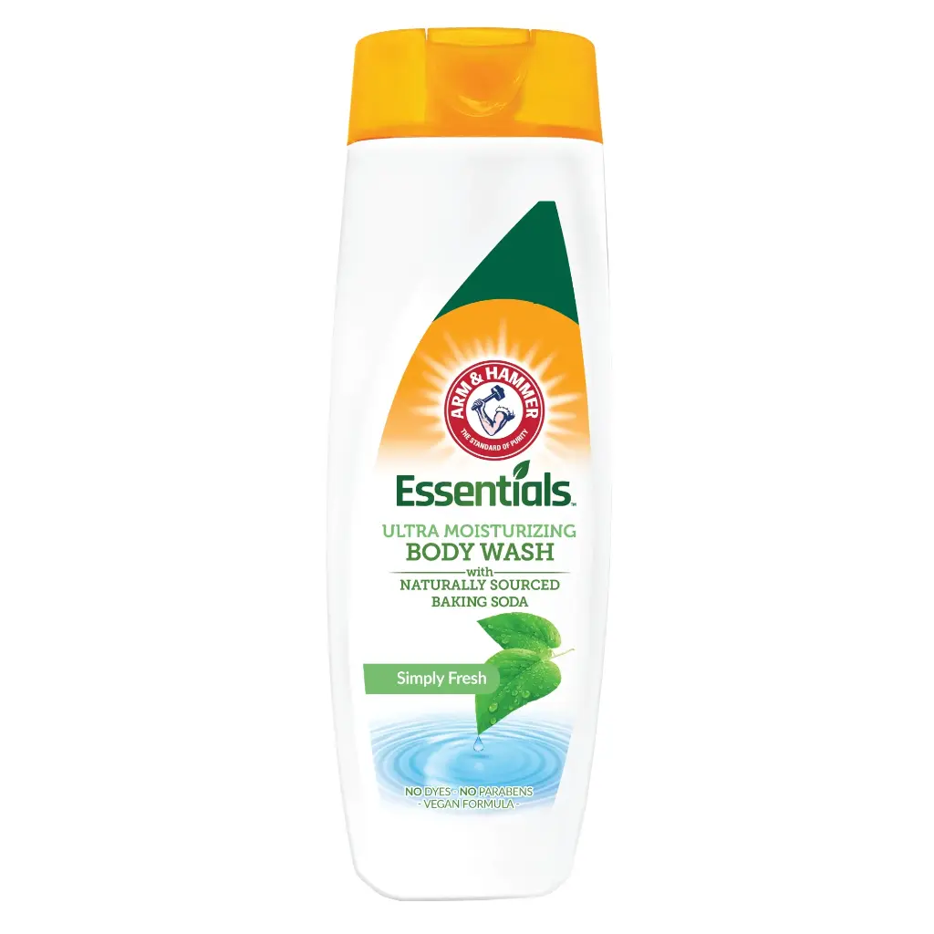 ARM AND HAMMER ESSENTIALS BODY WASH SIMPLY FRESH 12OZ 