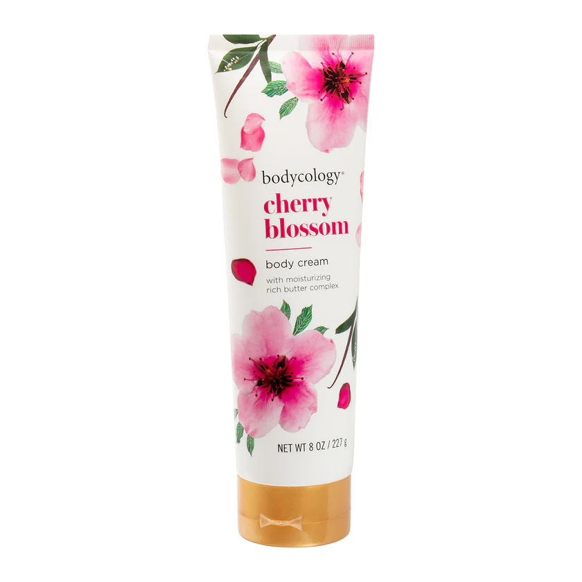 BODYCOLOGY BODY CREAM CHERRY BLOSSOM 8 OZ