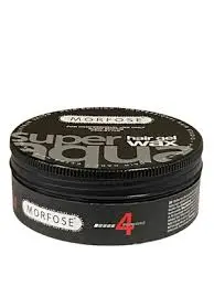 MORFOSE HAIR GEL WAX SUPER AQUA BLACK 150ML