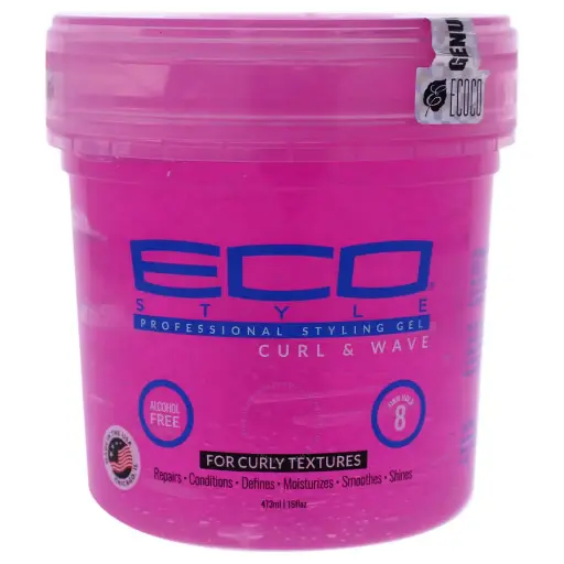 ECO STYLE STYLING GEL CURL & WAVE 16 OZ 