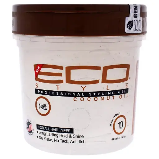 ECO STYLE STYLING GEL COCONUT OIL 16 OZ 