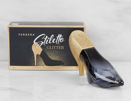 MIRAGE BRANDS WOMEN'S PERFUME FERRERA STILETTO GLITTER 3.4 FL.OZ 