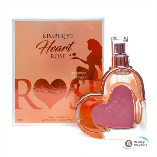 MIRAGE BRANDS WOMEN'S PERFUME KIMBERLY HEART ROSE 3.4 FL.OZ 