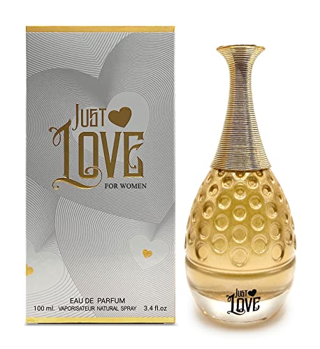 MIRAGE BRANDS WOMEN'S PERFUME JUST LOVE 3.4 FL.OZ 