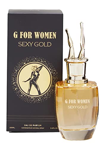 MIRAGE BRANDS WOMEN'S PERFUME G FOR WOMEN SEXY GOLD 3.4 FL.OZ 