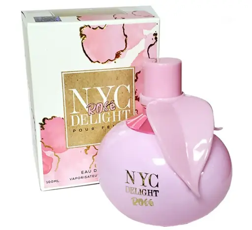 MIRAGE BRANDS WOMEN'S PERFUME NYC DELIGHT ROSE 3.4 FL.OZ 