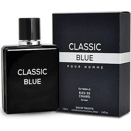 MIRAGE BRANDS MEN'S PERFUME CLASSIC BLUE 3.4 FL.OZ 