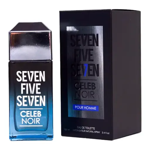 MIRAGE BRANDS MEN'S PERFUME SEVEN FIVE SEVEN CELEB NOIR 3.4 FL.OZ