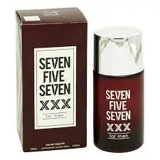 MIRAGE BRANDS MEN'S PERFUME SEVEN FIVE SEVEN CELEB XXX 3.4 FL.OZ 