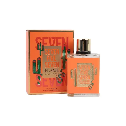 MIRAGE BRANDS MEN'S PERFUME SEVEN FIVE SEVEN CELEB FLAME 3.4 FL.OZ 