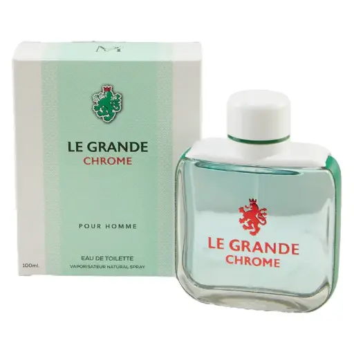 MIRAGE BRANDS MEN'S PERFUME LE GRANDE CHROME 3.4 FL.OZ