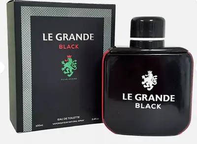 MIRAGE BRANDS MEN'S PERFUME LE GRANDE BLACK 3.4 FL.OZ