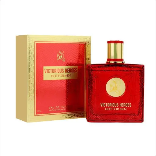 MIRAGE BRANDS MEN'S PERFUME VICTORIOUS HEROS HOT 3.4 FL.OZ 