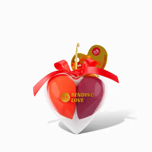 NICKA K LOVE MAKE UP SPONGE RED  