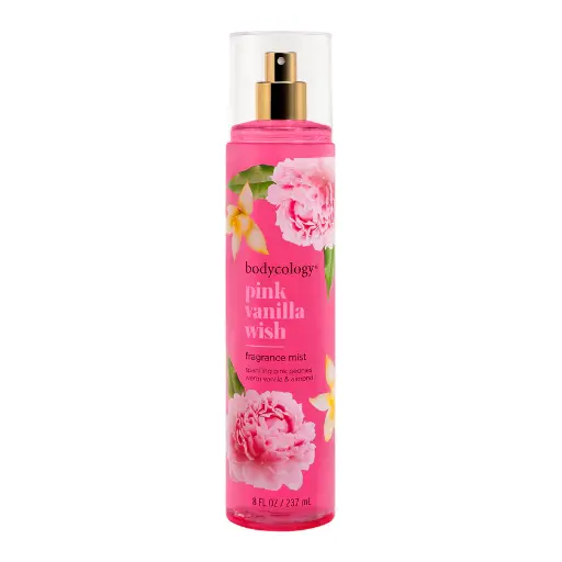 BODYCOLOGY FRAGRANCE MIST PINK VANILLA WISH 8 OZ