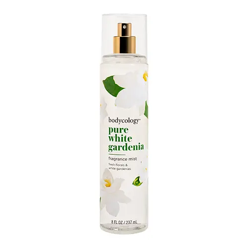 BODYCOLOGY FRAGRANCE MIST PURE WHITE GARDENIA 8 OZ