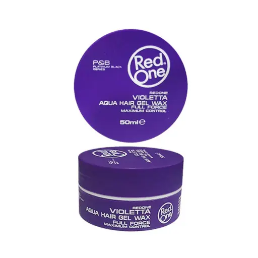 RED ONE AQUA HAIR GEL WAX VIOLETTA 50ML