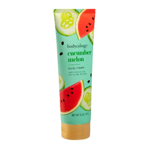 BODYCOLOGY BODY CREAM CUCUMBER MELON 8 OZ