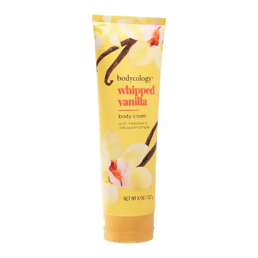 BODYCOLOGY BODY CREAM WHIPPED VANILLA 8 OZ