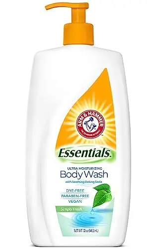 ARM AND HAMMER ESSENTIALS BODY WASH SIMPLY FRESH 32OZ 