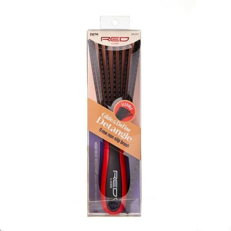 BEAUTY STYLE GLIDE & DEFINE DETANGLE 9 ROW NON-SLIP BRUSH   