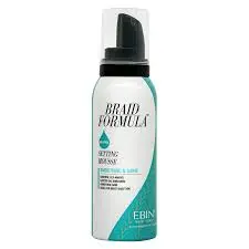 EBIN NEW YORK BRAID FORMULA SETTING MOUSSE SMOOTHING & SHINE 2.7OZ