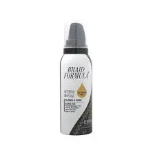 EBIN NEW YORK BRAID FORMULA SETTING MOUSSE CLAMING & SHINE 2.7OZ